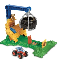 Hot Wheels Monster Trucks Arena Smashers Reto de Rhinomite