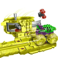 Hot Wheels Monster Trucks Carrera y Desafío Skelesaurus vs Bone Shaker