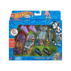 Hot Wheels Pack 4 Skates modelos surtidos 5 años