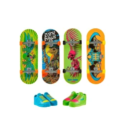 Hot Wheels Skate Neon Pack 4 Surtido - Monopatín Fingerboard
