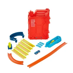 Hot Wheels Track Builder Caja de Acrobacias Pista coches de juguete 6 años