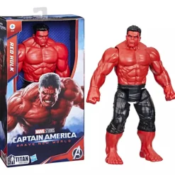 Hulk Rojo Marvel Capitán América Titan Hero