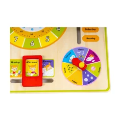 Infant Planet Calendario Actividades Madera