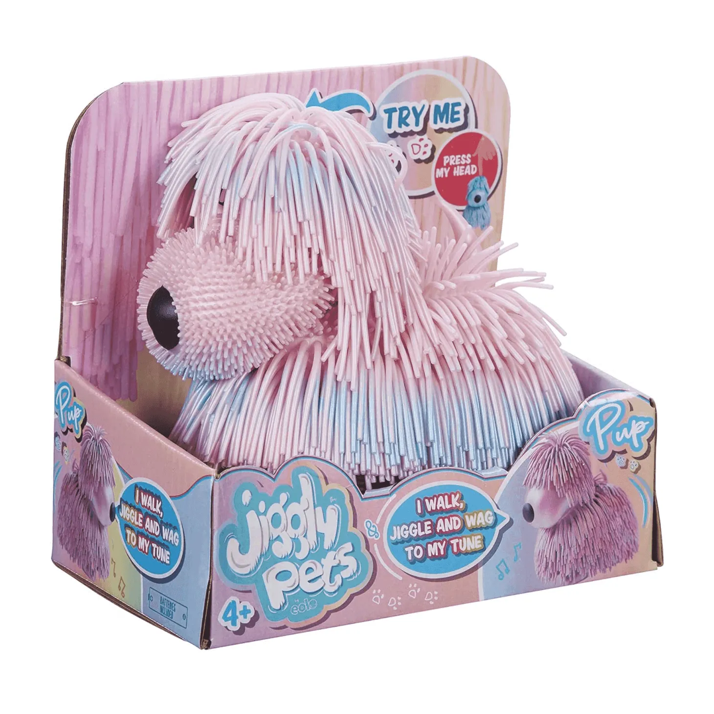 Jiggly Pup Expresiones Pink