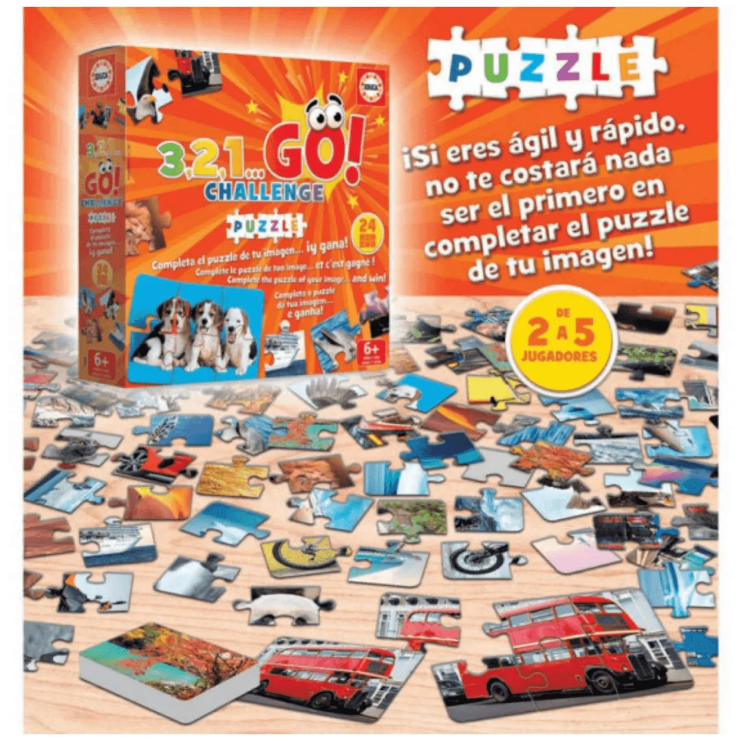Juego 321... GO! Challenge Puzzle