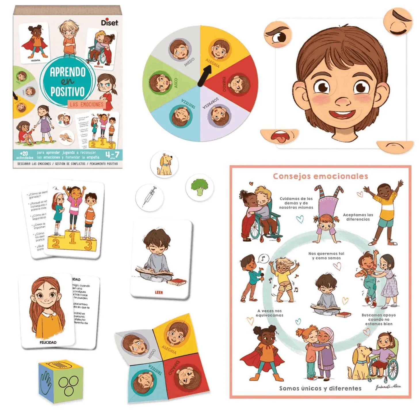 Juego Aprendo En Positivo Las Emociones