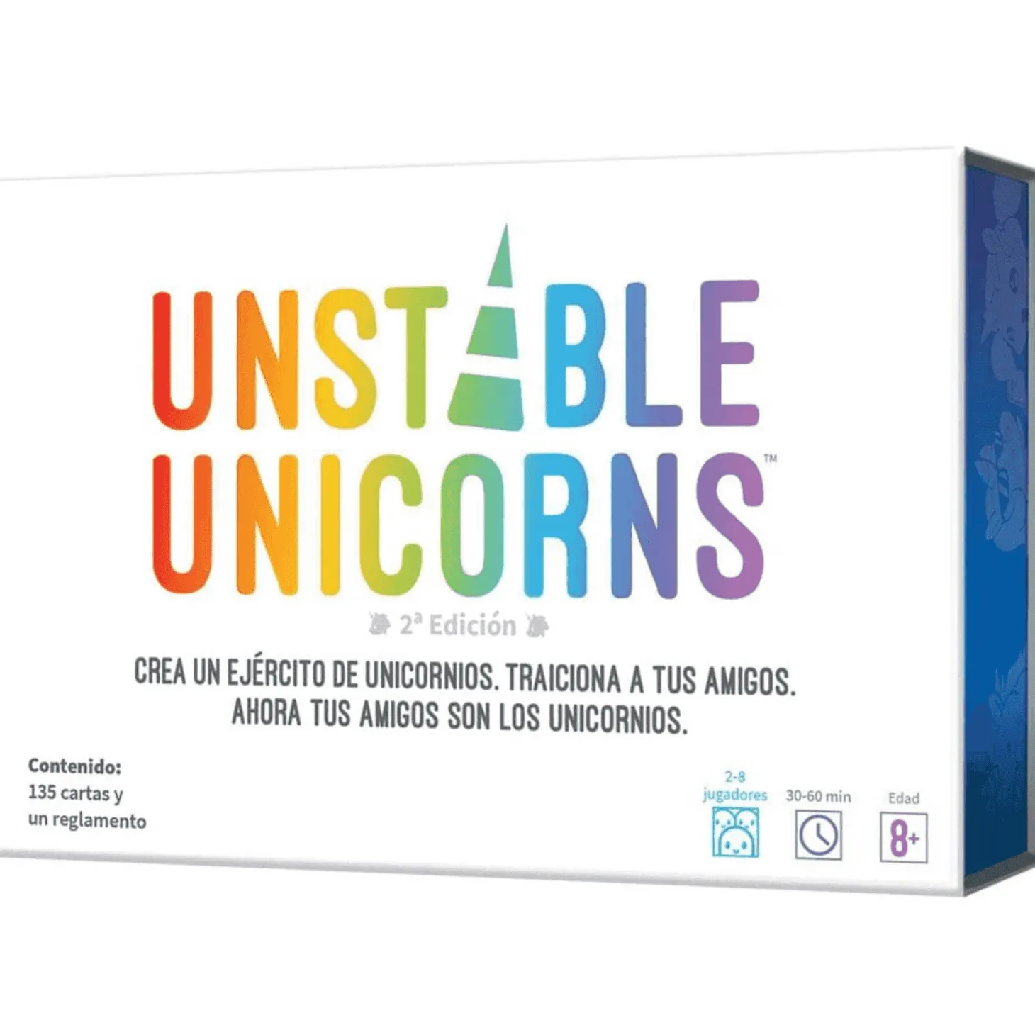 Juego de Cartas Estratégico Unicornios Inestables