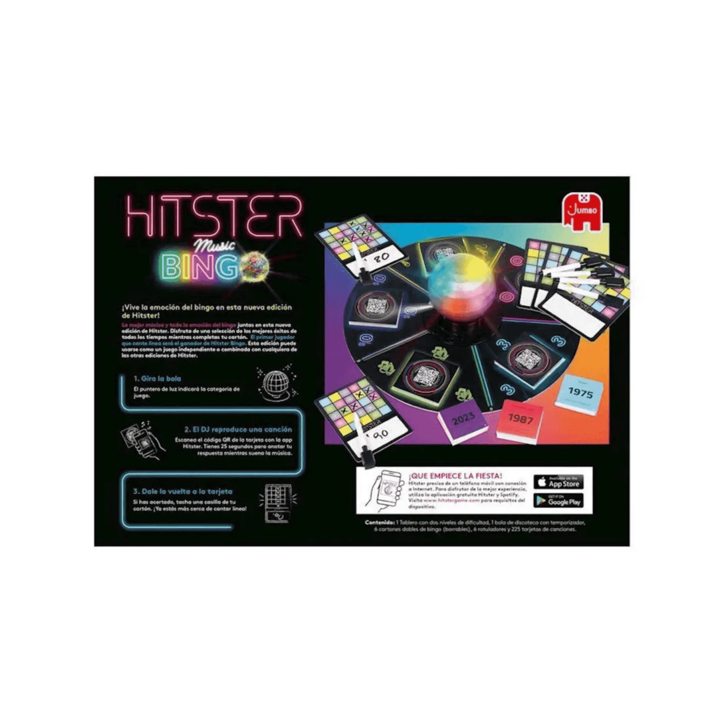 Juego de mesa Hitster Bingo - Diviértete con estilo y tendencia