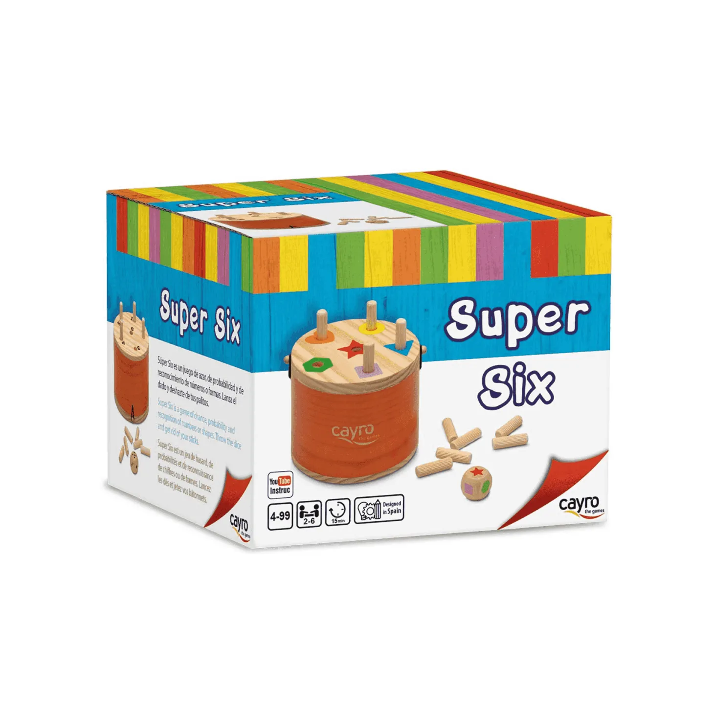 Juego de Mesa Super Six