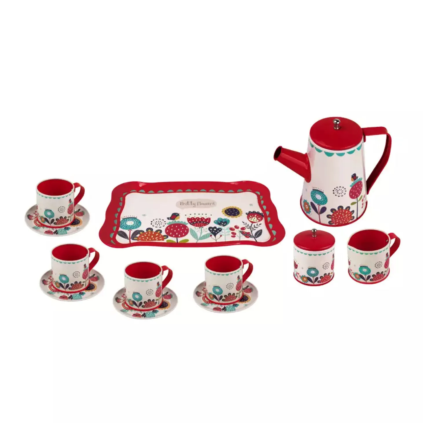 Juego de Té Floral para Niños Role Planet