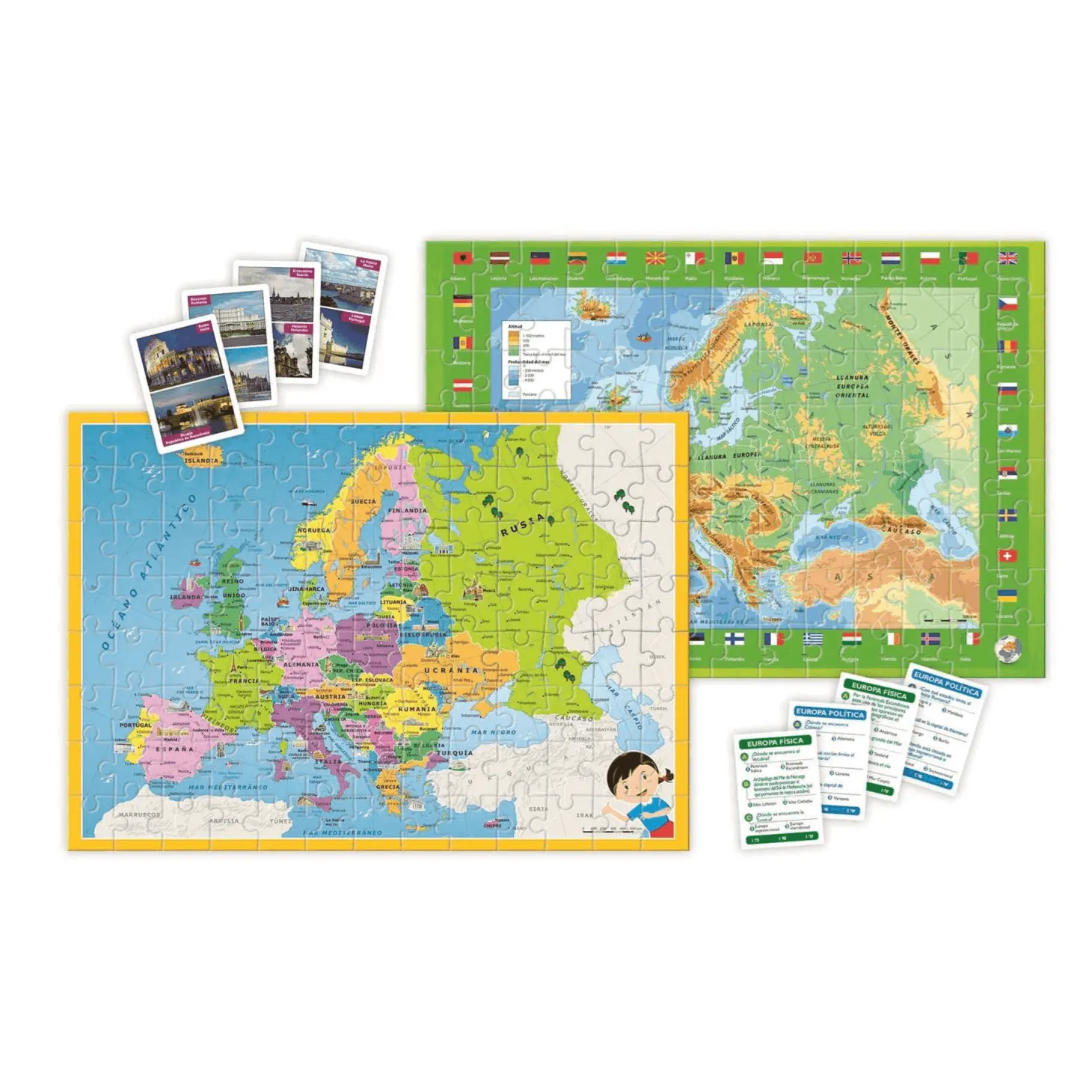 Juego Descubriendo Europa