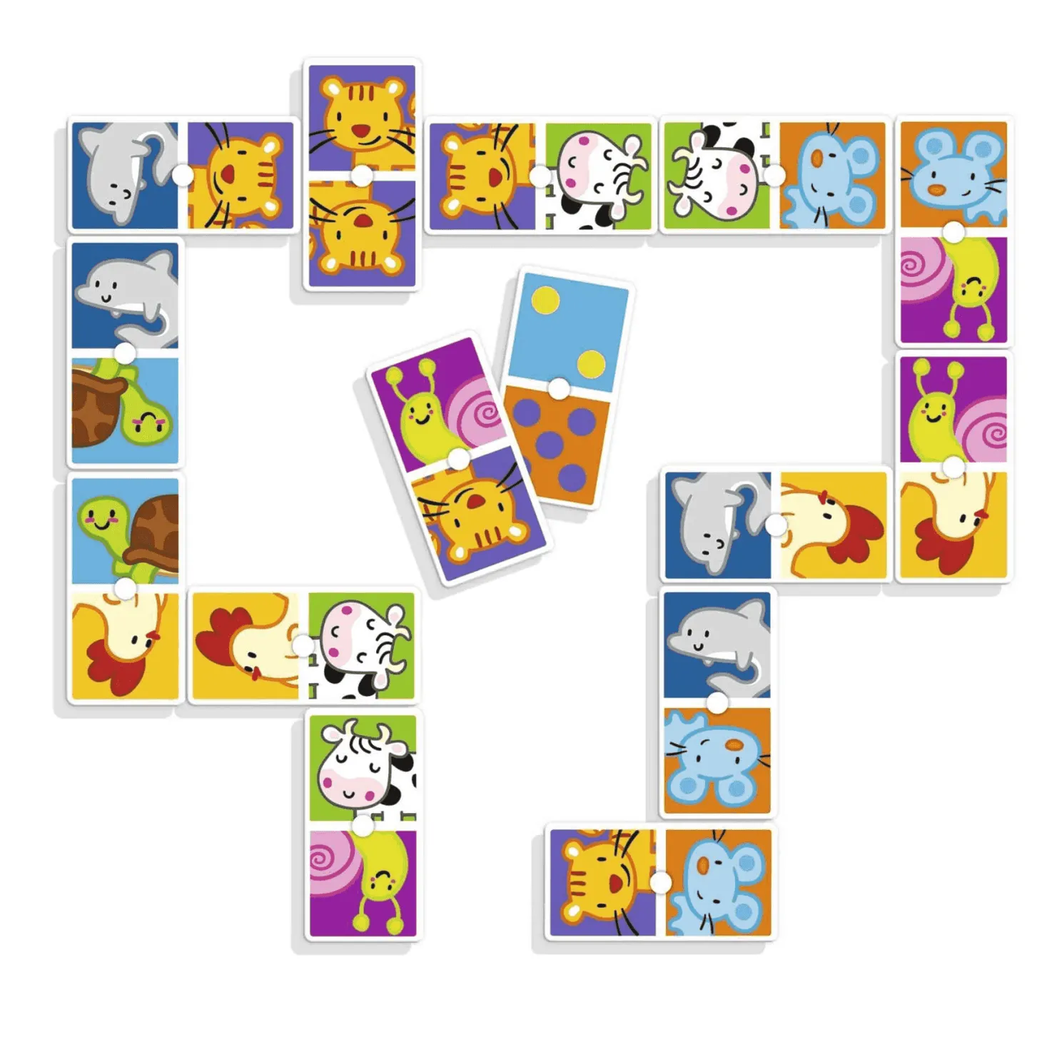 Juego Domino Animals | Juguete Infantil