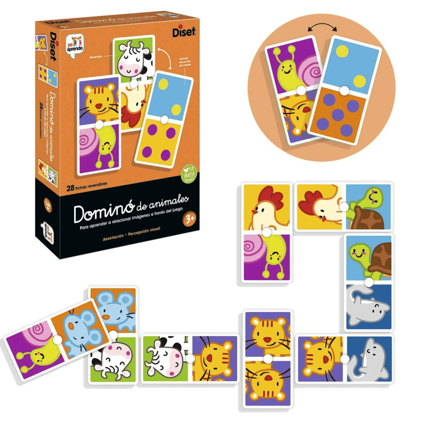 Juego Domino Animals | Juguete Infantil