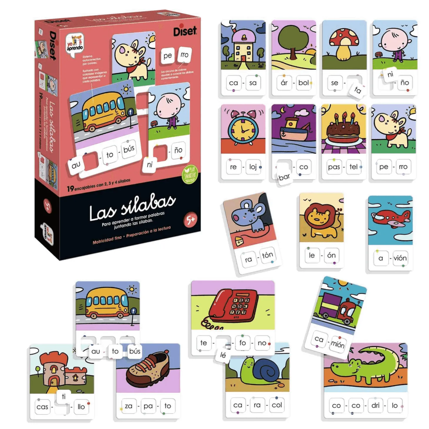 Juego Educativo Las Sílabas