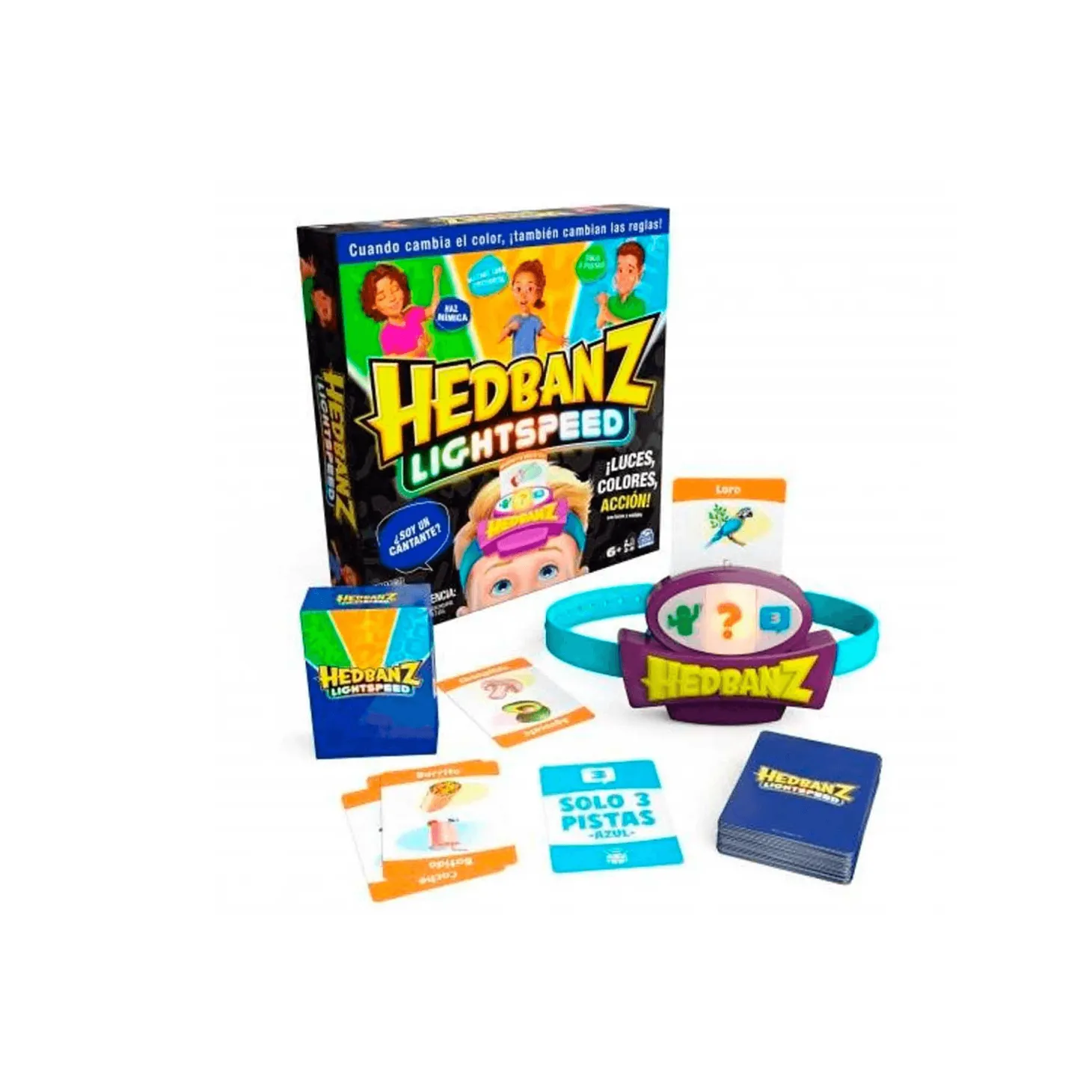 Juego Hedbanz LightSpeed