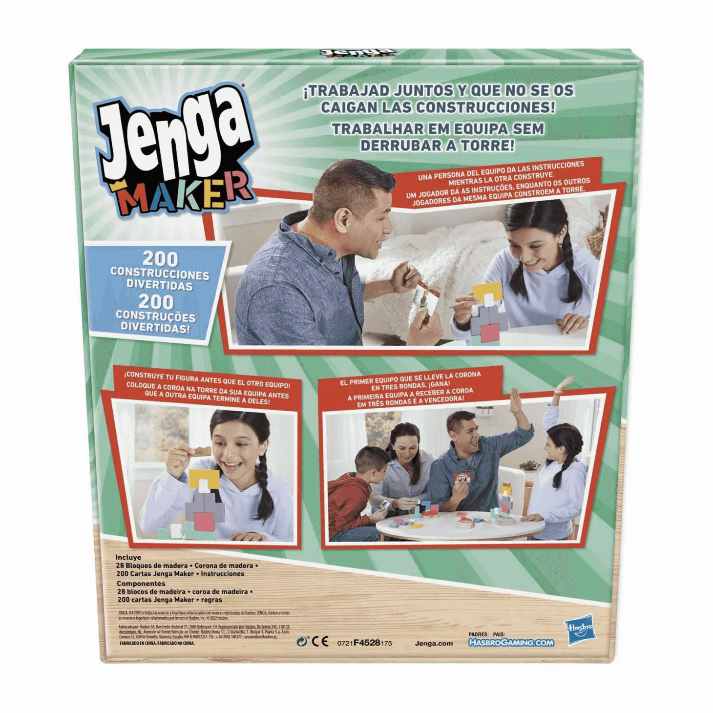 Juego Jenga Maker