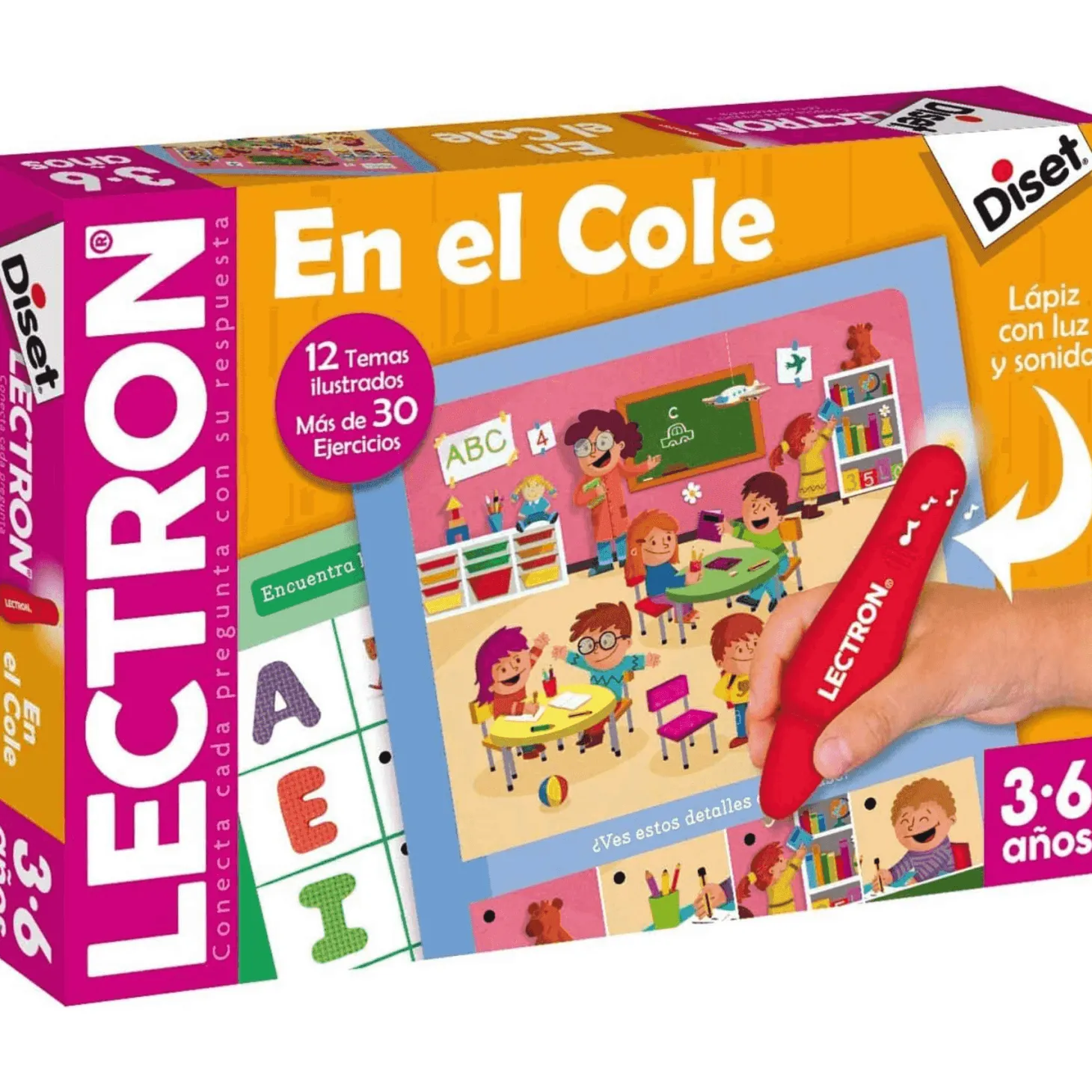 Juego Lectron En El Cole