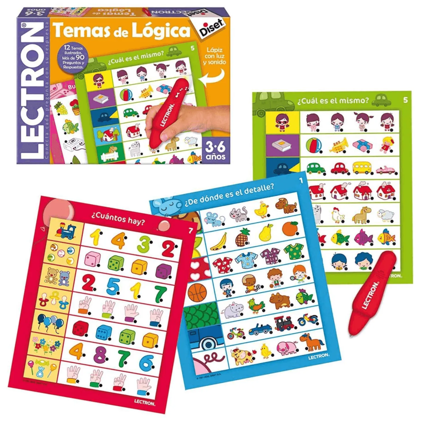 Juego Lectron Temas de Lógica