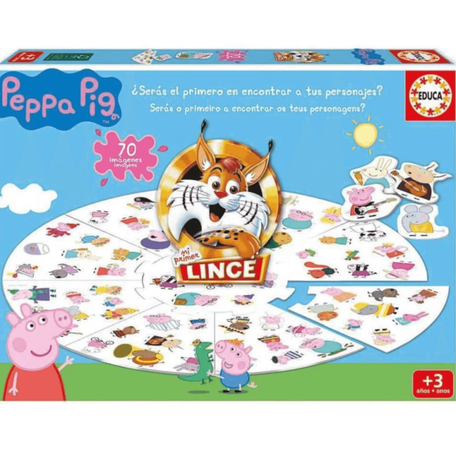 Juego Lince Peppa Pig