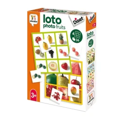 Juego Loto Photo Fruits