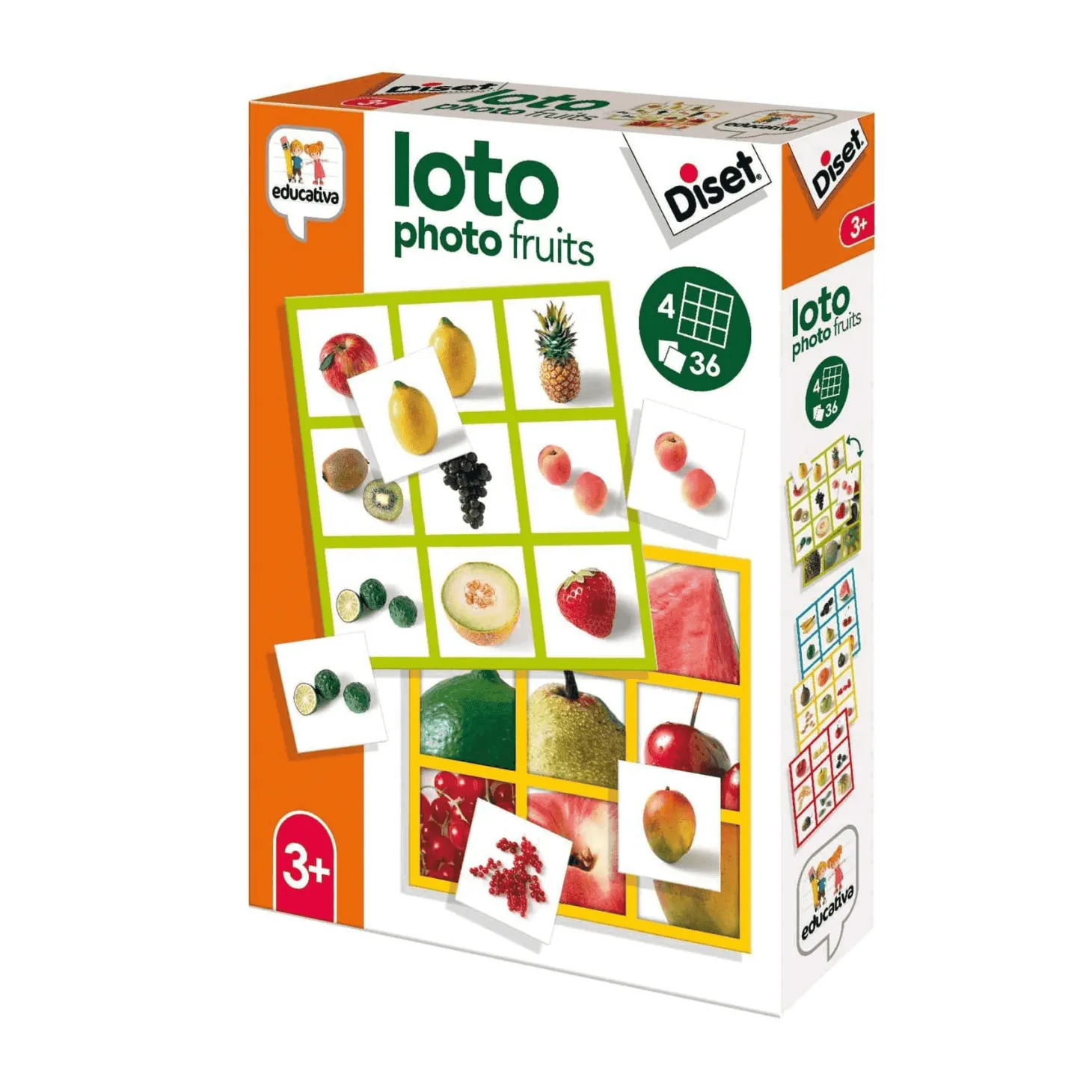 Juego Loto Photo Fruits