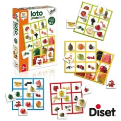 Juego Loto Photo Fruits
