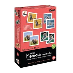 Juego Memoria Meto Photo Animales