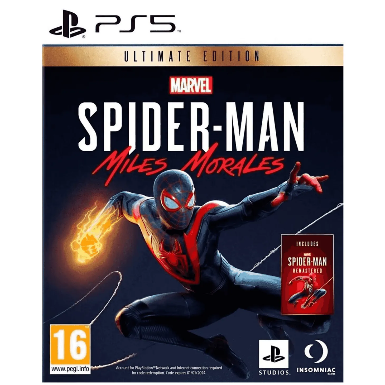 Juego PS5 Spider Man Miles Morales Marvels Ultimate Edición