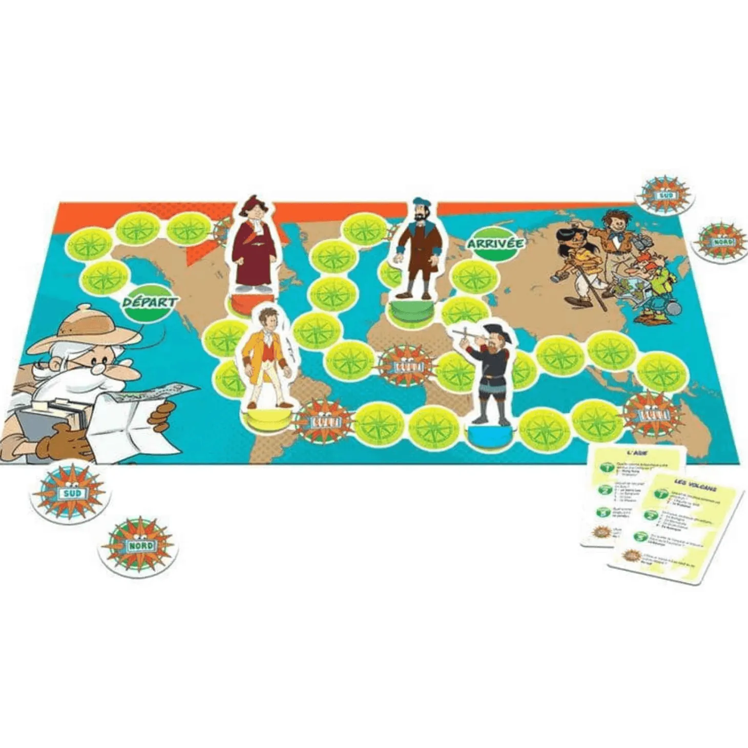 Juego Érase Una Vez... Los Exploradores Geografía