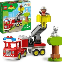 Juguete para construir LEGO DUPLO Rescate 10969 Camión de Bomberos (21 piezas)