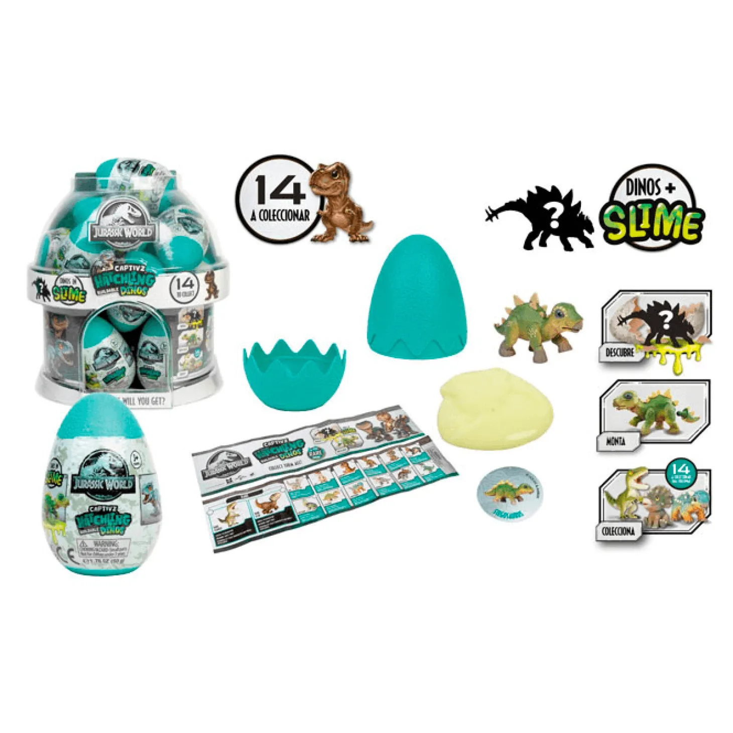 Jurassic World Captivz Smash ´N´ Hatch Rebirth