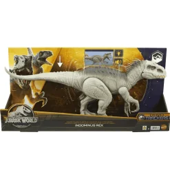 Jurassic World Indominus rex Camúflate y lucha Dinosaurio de juguete con luces, sonidos,
