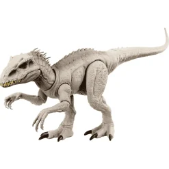 Jurassic World Indominus rex Camúflate y lucha Dinosaurio de juguete con luces, sonidos,