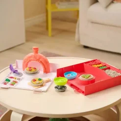 Kinetic Sand Squish Pizza – Kit creativo de pizzas mágicas