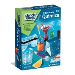 Kit Primera Química Clementoni | Experimenta, Mezcla y Descubre | Desde 8 Años