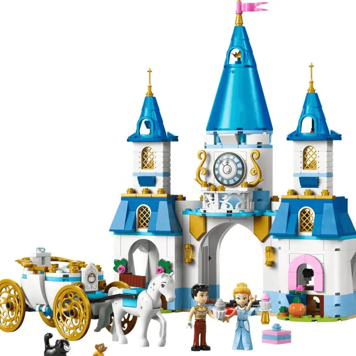 LEGO | Disney Princess Castillo y Carroza de Cenicienta 43275