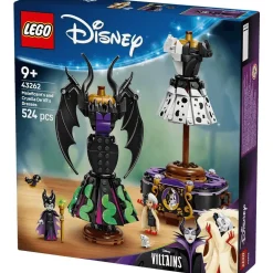 LEGO | Disney Villains Trajes de Maléfica y Cruella De Vil 43262
