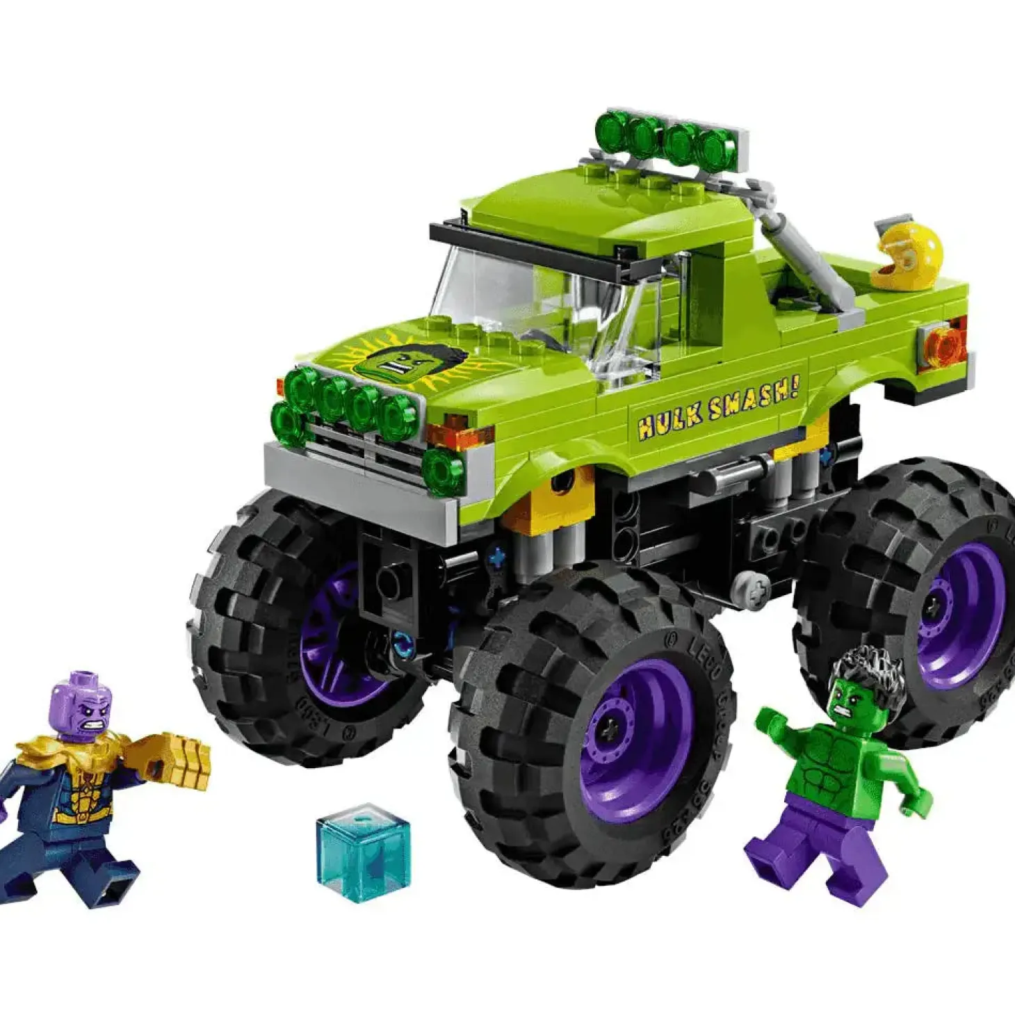 LEGO | Marvel Camión de Hulk vs. Thanos Vehículo 76312