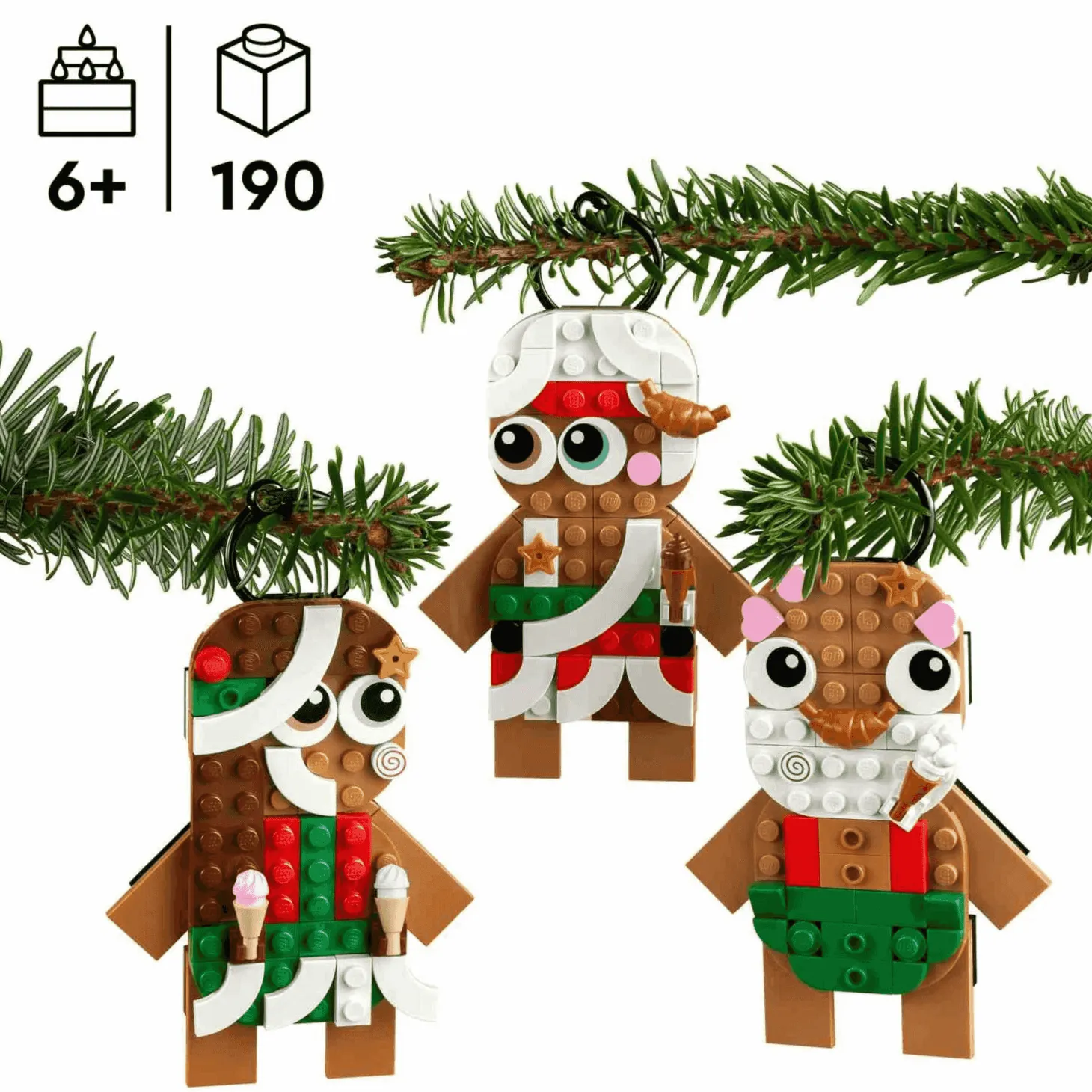 LEGO Adornos de Pan de Jengibre 40642