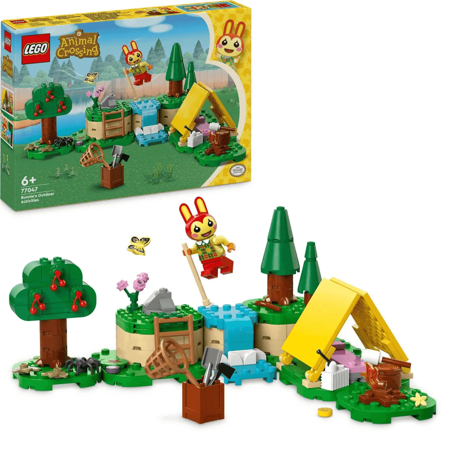 LEGO Animal Crossing™ Actividades al aire libre con Coni 77047