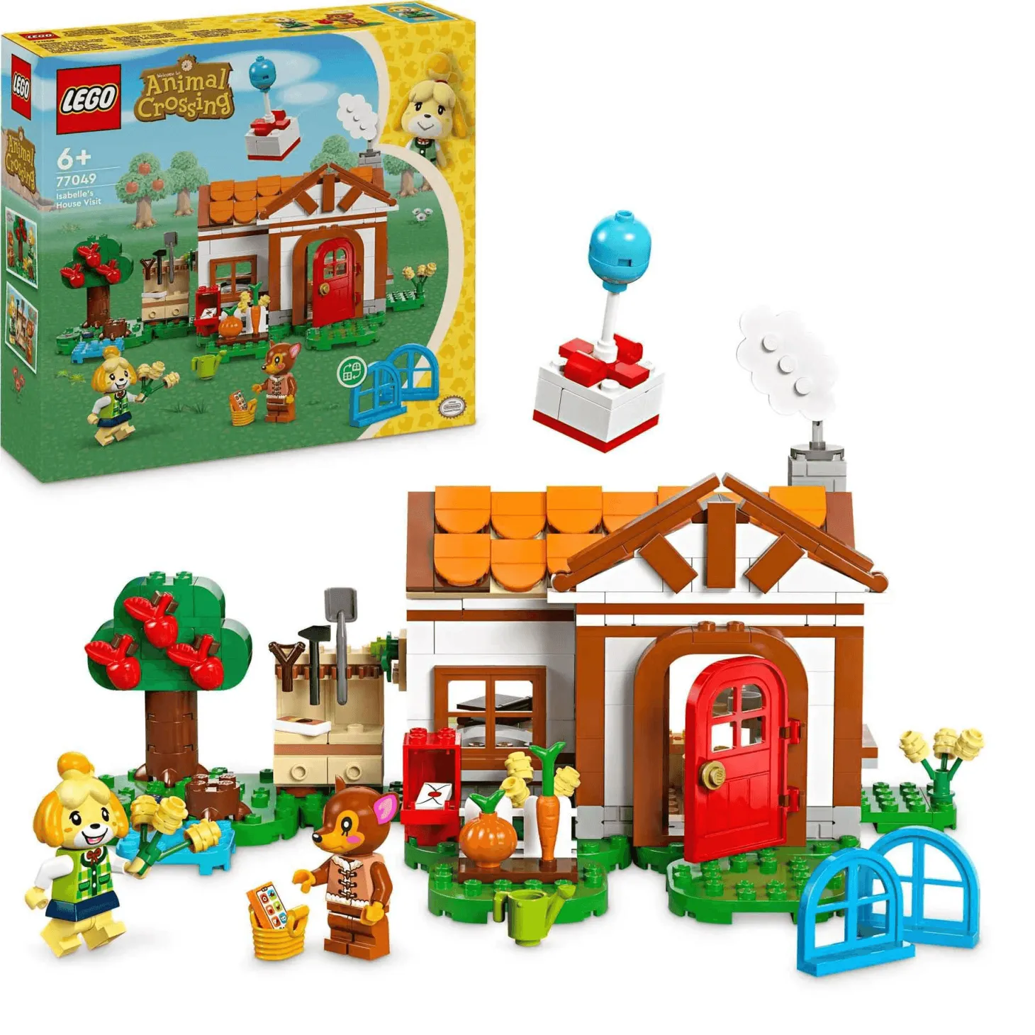LEGO Animal Crossing™ La visita de Canela 77049