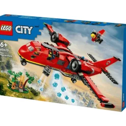 LEGO City Avión de Rescate de Bomberos Set de juguetes de construcción 60413