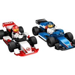 LEGO City Coches de F1 Williams Racing y Haas F1 60464