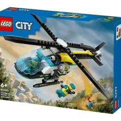 LEGO City Helicóptero de Rescate para Emergencias Kit de construcción 60405