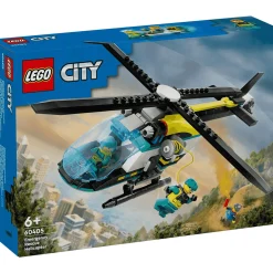 LEGO City Helicóptero de Rescate para Emergencias Kit de construcción 60405