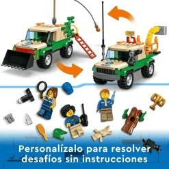LEGO City Misiones de Rescate de Animales Salvajes 60353