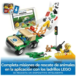 LEGO City Misiones de Rescate de Animales Salvajes 60353
