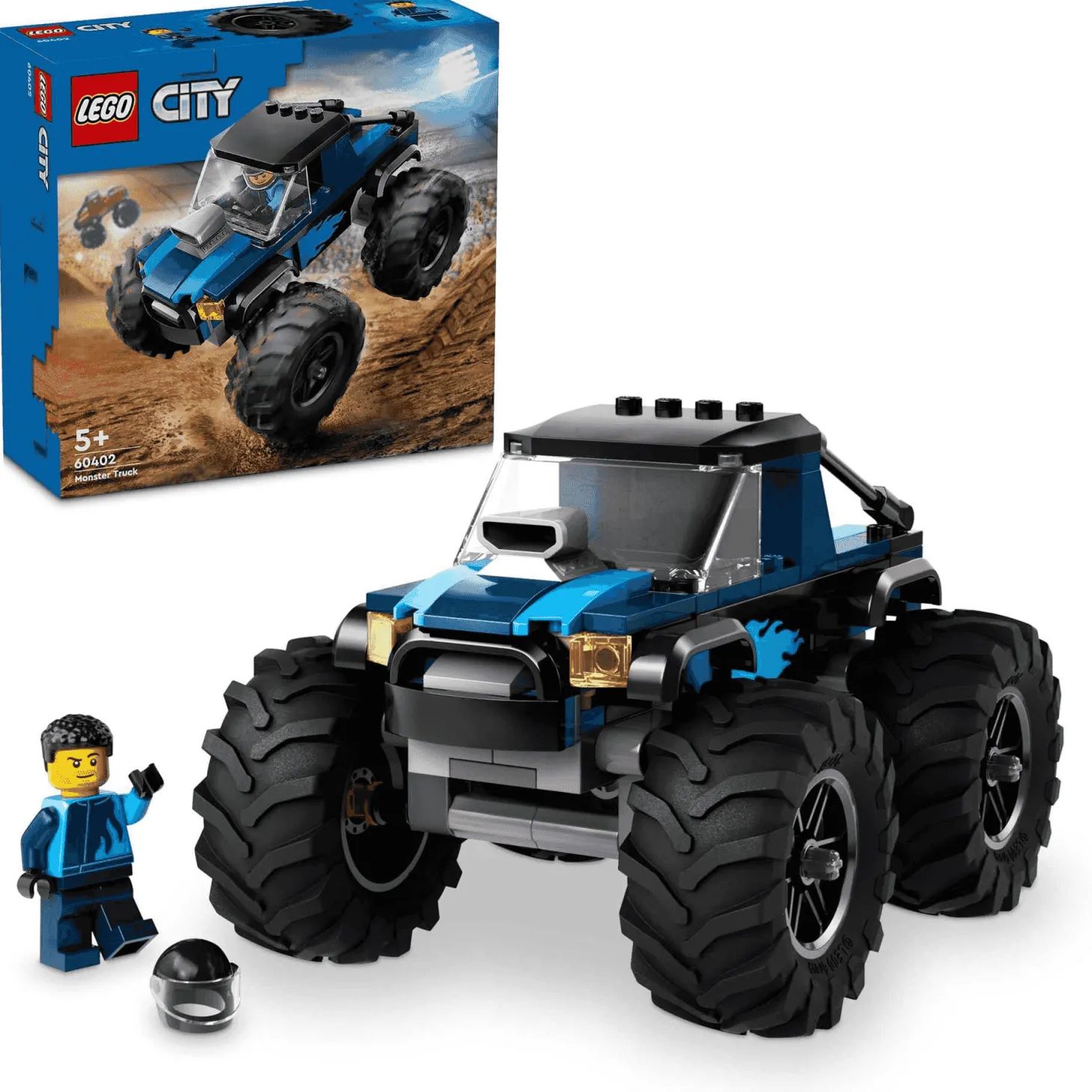 LEGO City Monster Truck Azul Todoterreno de juguete 60402