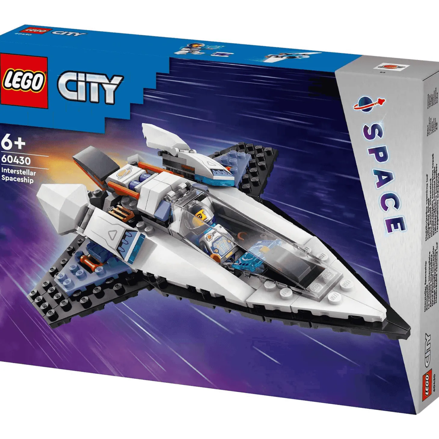 LEGO City Nave Espacial Interestelar Juego de juguetes 60430