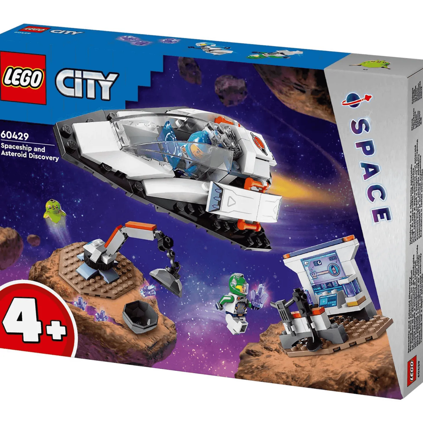 LEGO City Nave Espacial y Descubrimiento del Asteroide Set 60429
